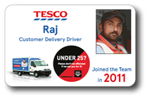 AW6551 Tesco CDD Badge